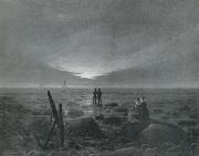 Caspar David Friedrich, Moonrise over the sea